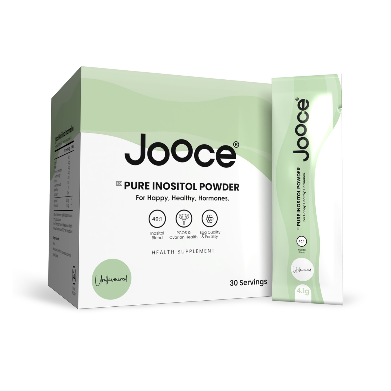 JOOCE Pure Inositol Powder | Sachets (30 servings)